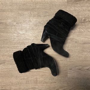 Teddy Style Ankle Boots